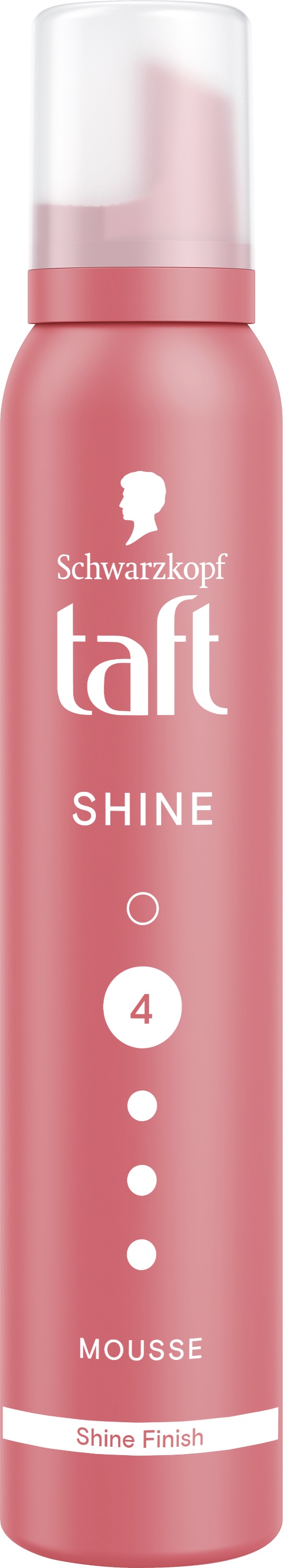 TAFT MOUSSE SHINE Пяна за коса 4, 200 мл.