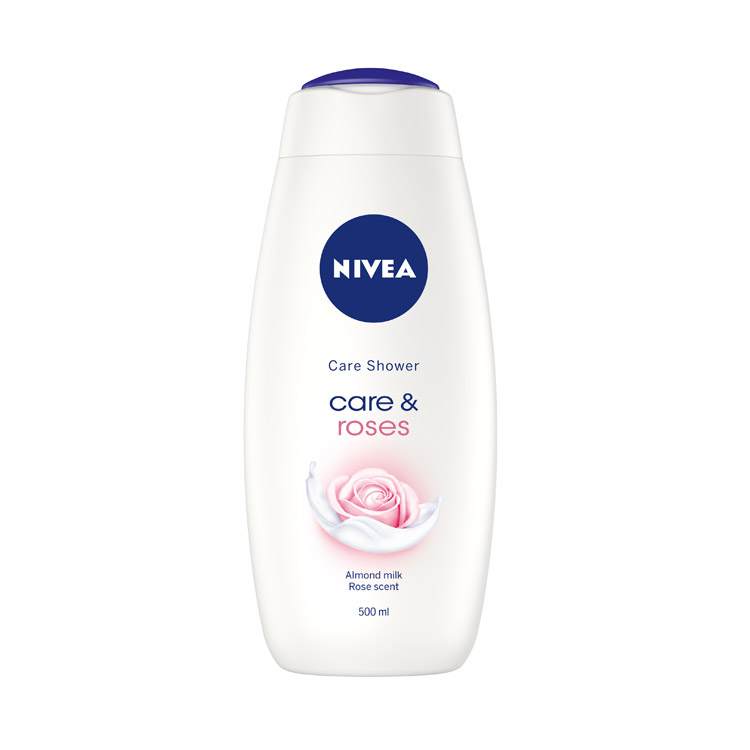 NIVEA CARE&ROSES Душ гел, 500 мл.