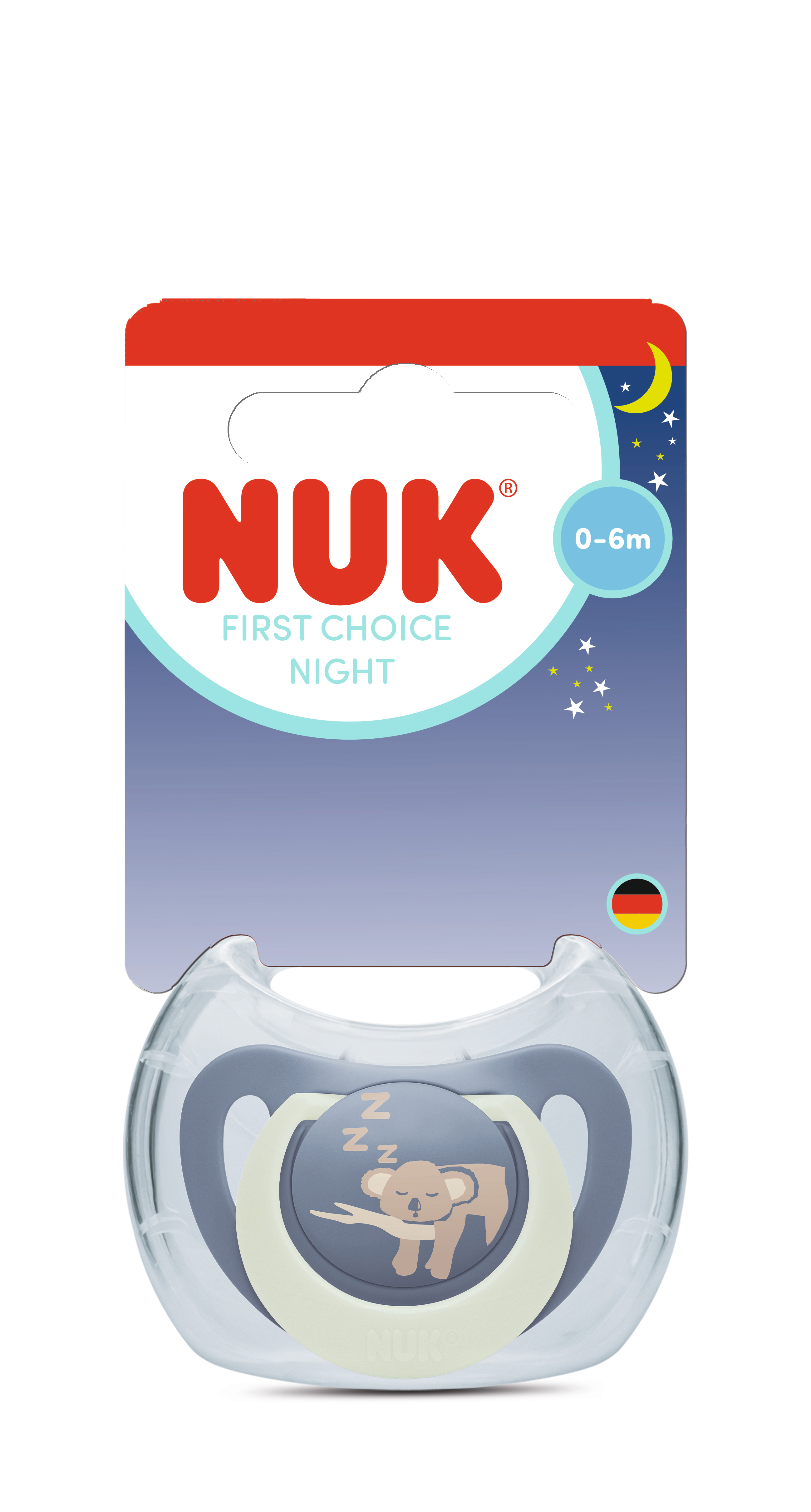 NUK FIRST CHOICE Силиконова залъгалка коала 0-6м.