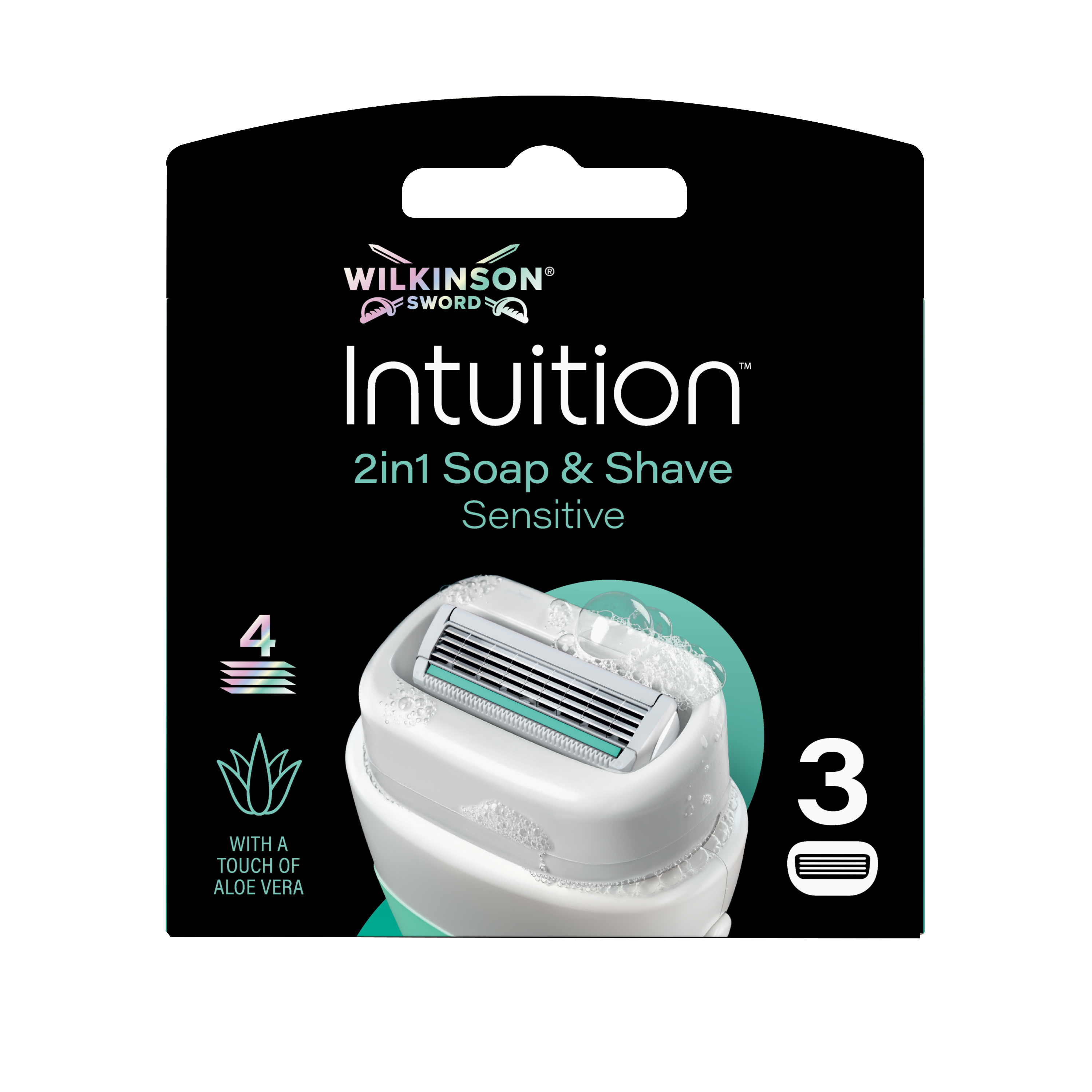 WILKINSON SENSITIVE CARE Резерни ножчета за система, 3 бр.