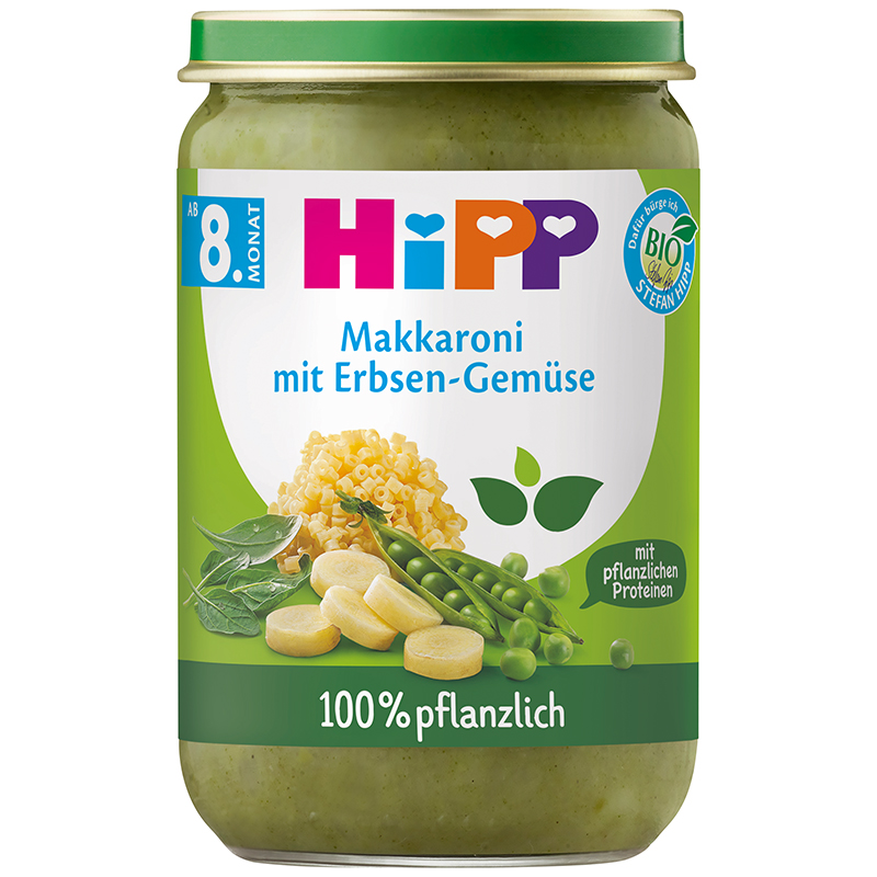 HIPP Био пюре  яхния с грах и зеленчуци  61502 220 г