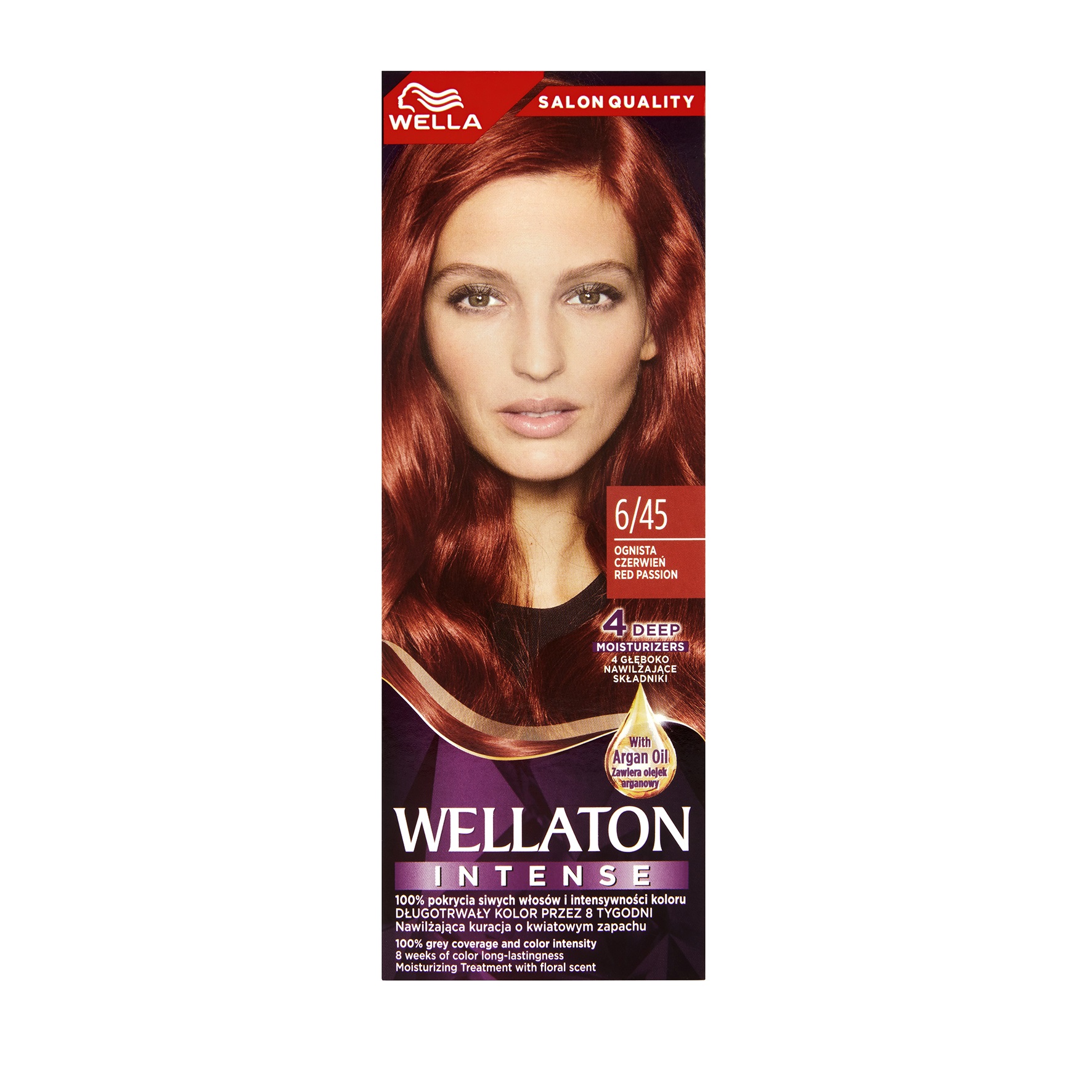 WELLATON боя за коса 6/45 страстно червено