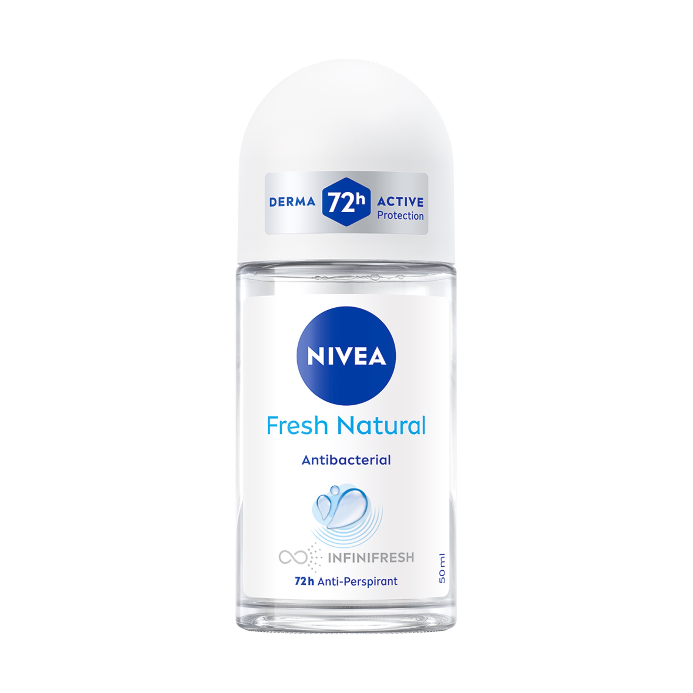 NIVEA FRESH NATURA Дамски рол он, 50 мл