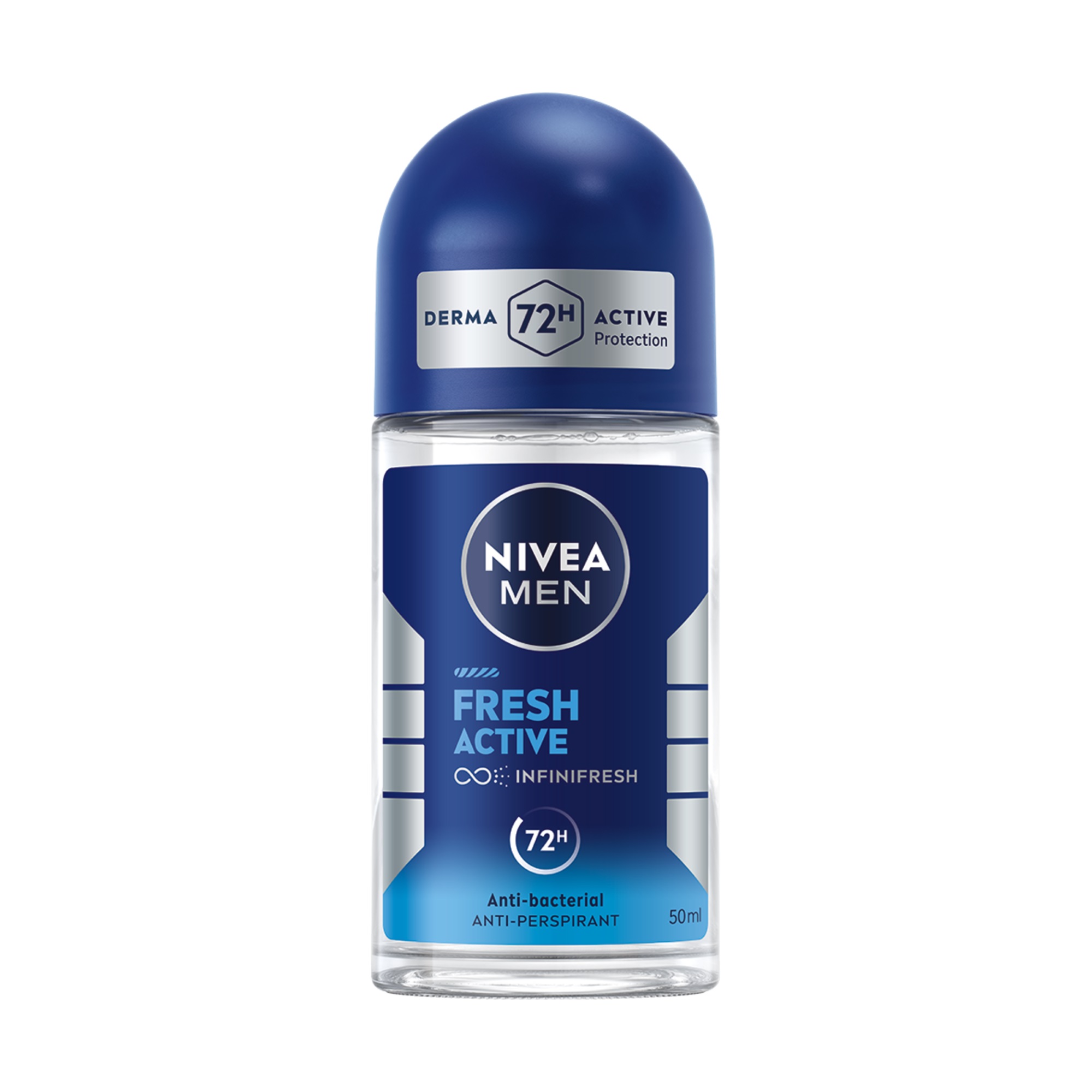 NIVEA MEN FRESH ACTIVE Мъжки део рол он, 50 мл