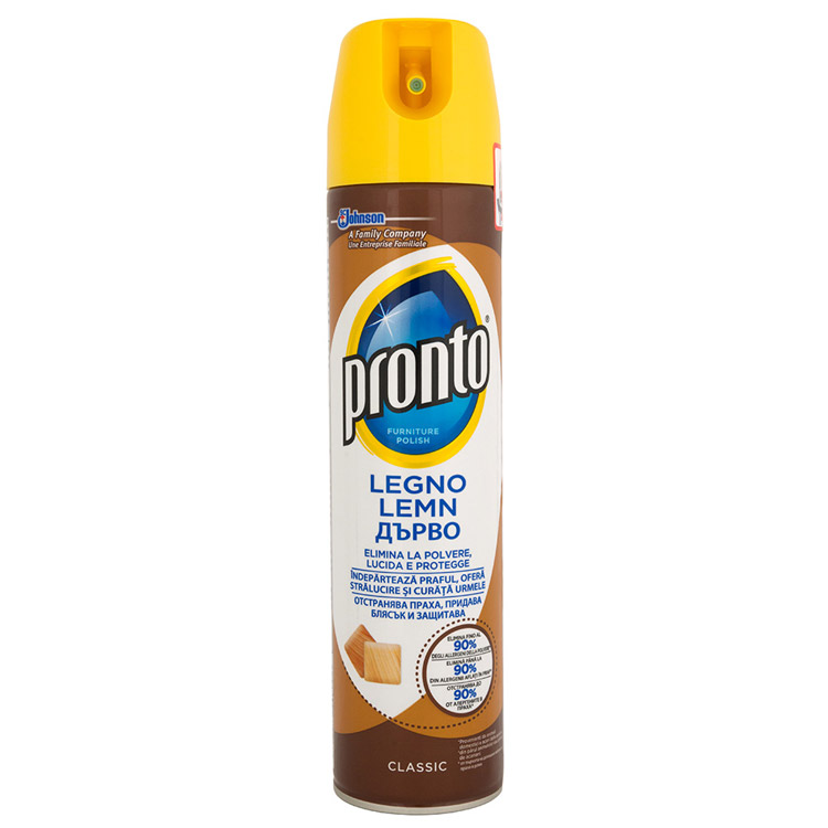PRONTO CLASSIC Спрей за почистване на мебели, 300 мл.