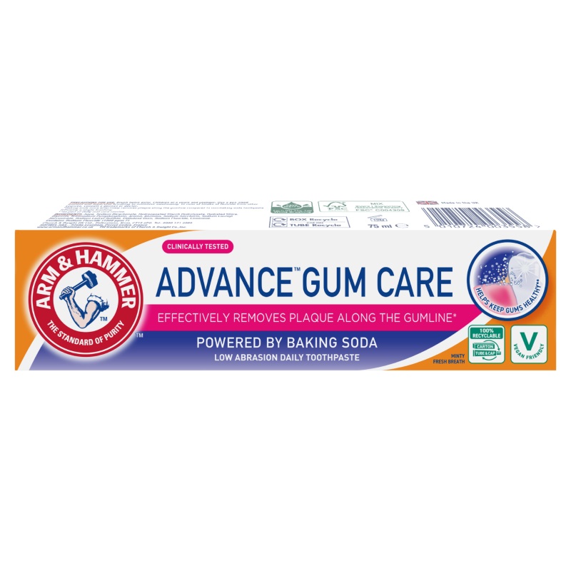 ARM&HAMMER ADVANCE Паста за зъби защита за венци, 75мл.