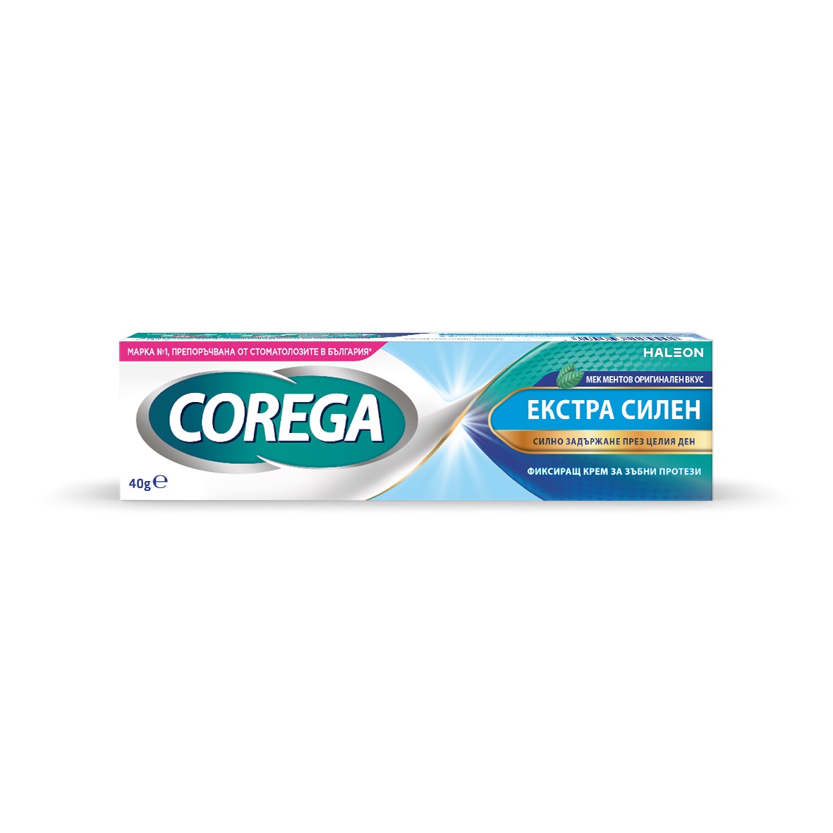 COREGA EXTRA STRONG - Фиксиращ крем за протези, 40гр.