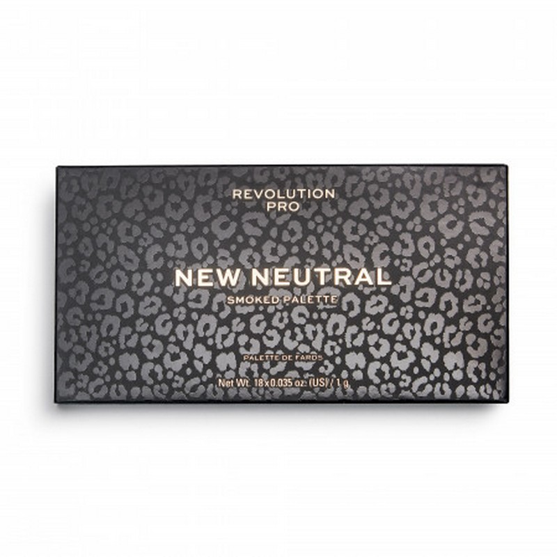 REVOLUTION PRO NEW NEUTRAL Палитра сенки за очи Smoked, 1 бр.