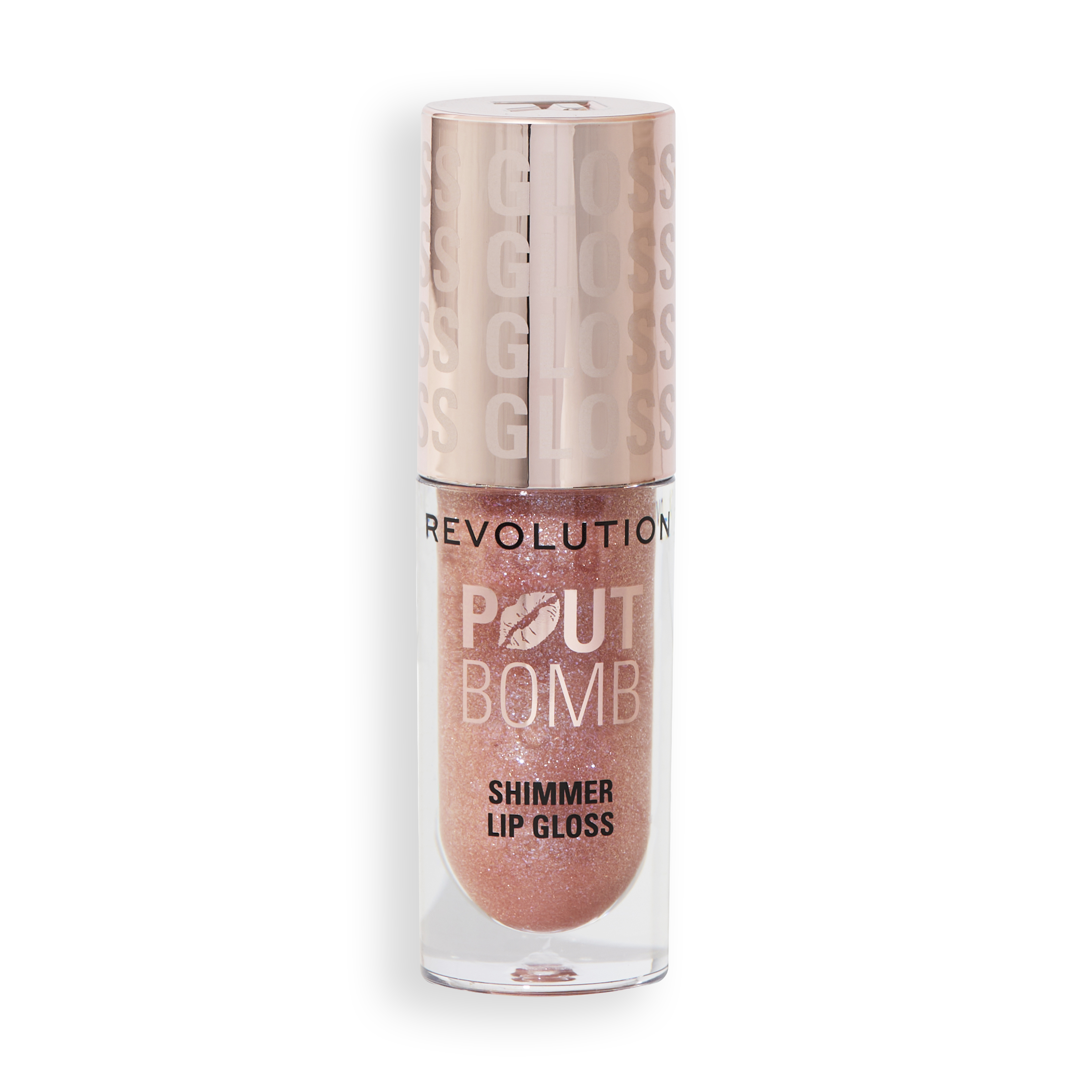 REVOLUTION Гланц за обем Shimmer Bomb glimmer nude
