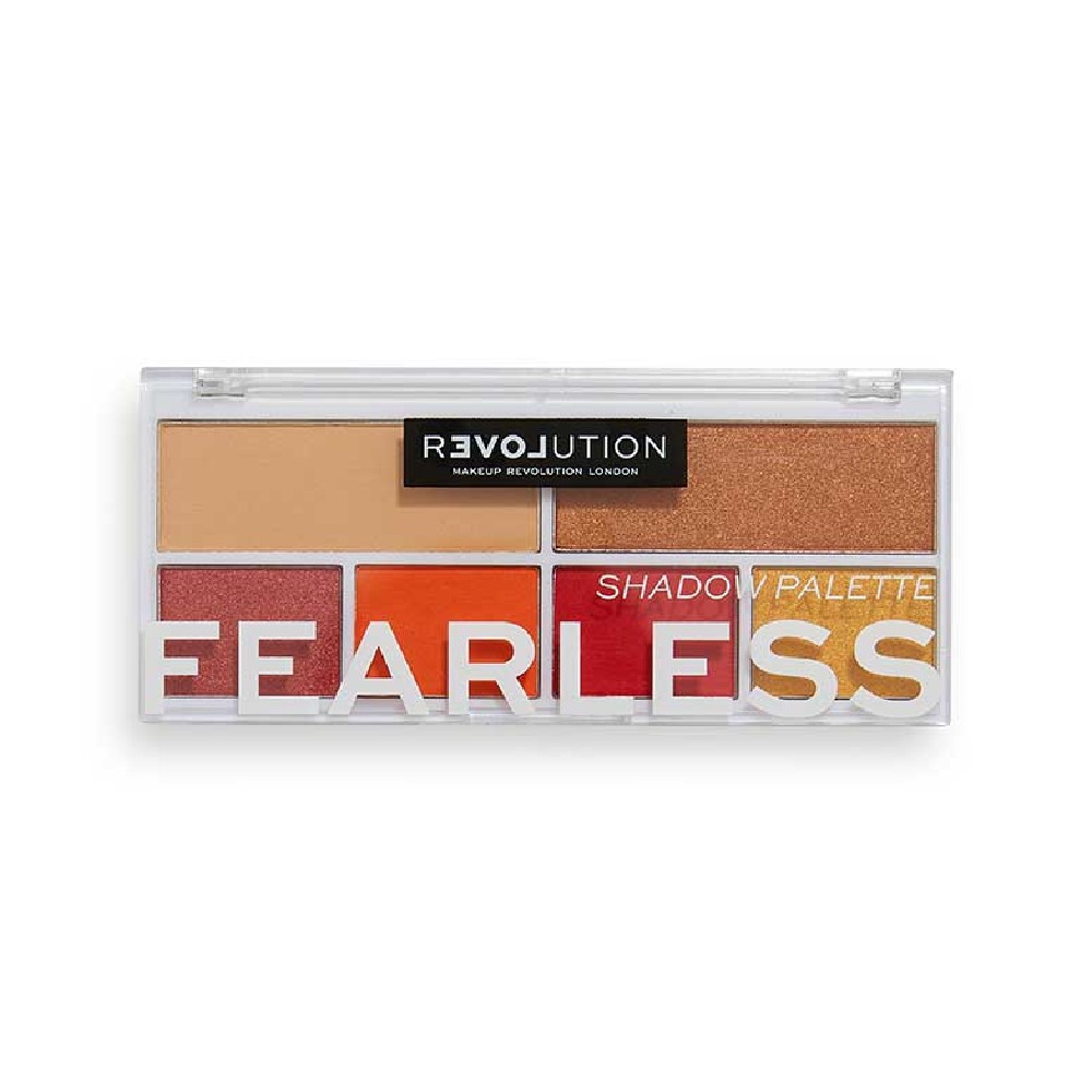 REVOLUTION RELOVE PLAY LOVE FEARLESS Палитра сенки,6 цвята