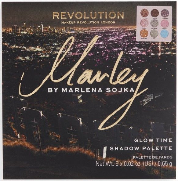 REVOLUTION MARLEY GLOW TIME Сенки палитра