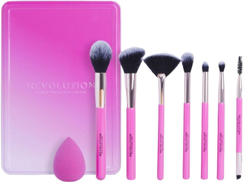 REVOLUTION THE BRUSH EDIT подаръчен комплект с четки за грим 