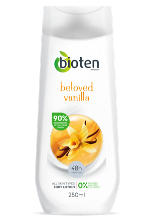BIOTEN BELOVED VANILLA Лосион за тяло ALL SKIN TYPES, 250 мл.