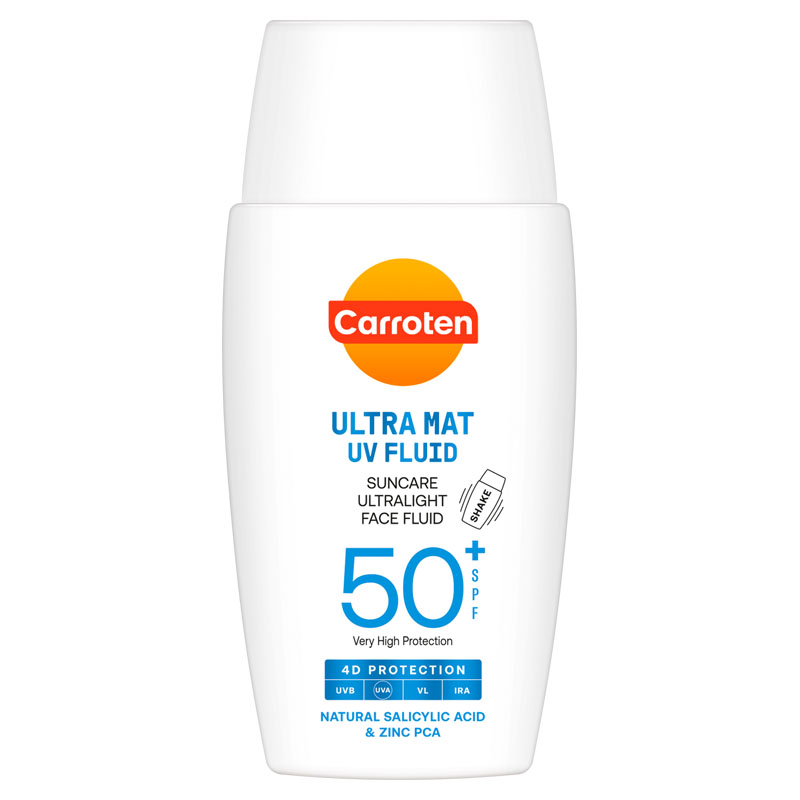 CARROTEN Слънцезащитен флуид за лице ултра мат SPF50+, 40мл. 