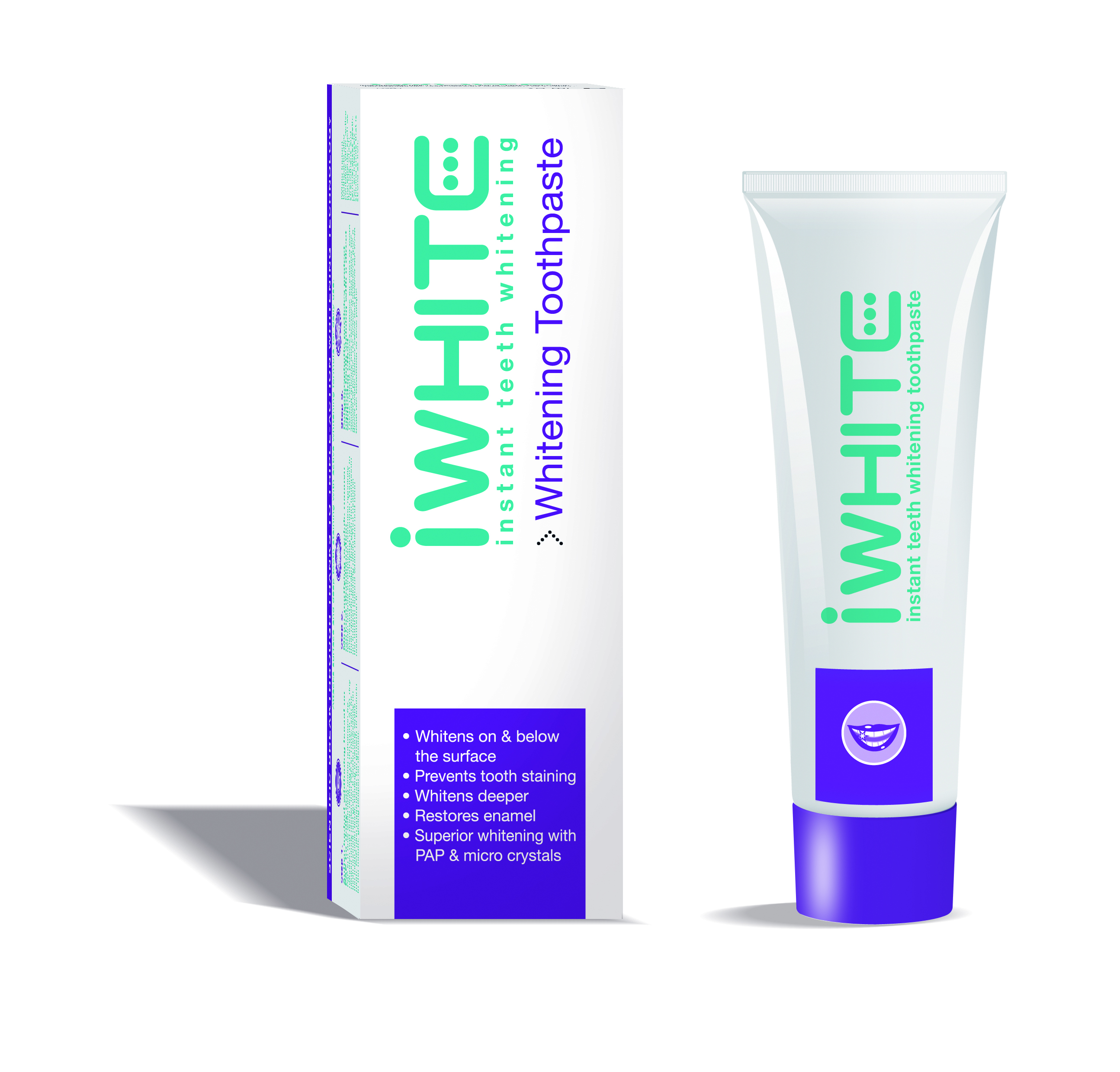 IWHITE Избелваща паста за зъби, 75 мл.