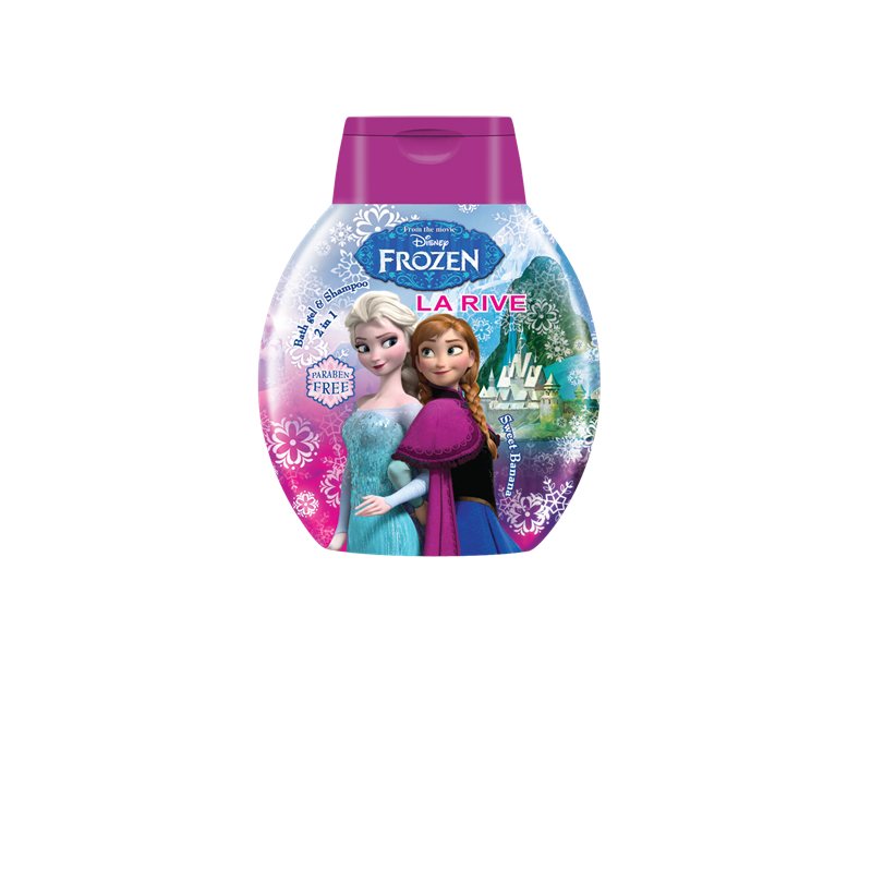 DISNEY FROZEN Детски шампоан и душ гел 2в1, 250 мл