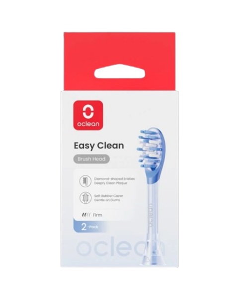 OCLEAN EASY CLEAN P1K1 Накрайници за четка за зъби за Ease, 2бр., Сини