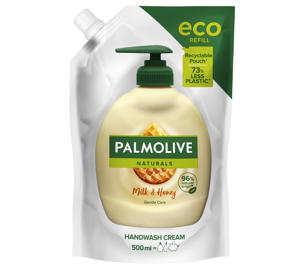 PALMOLIVE MILK&HONEY Течен сапун пълнител, 500мл.