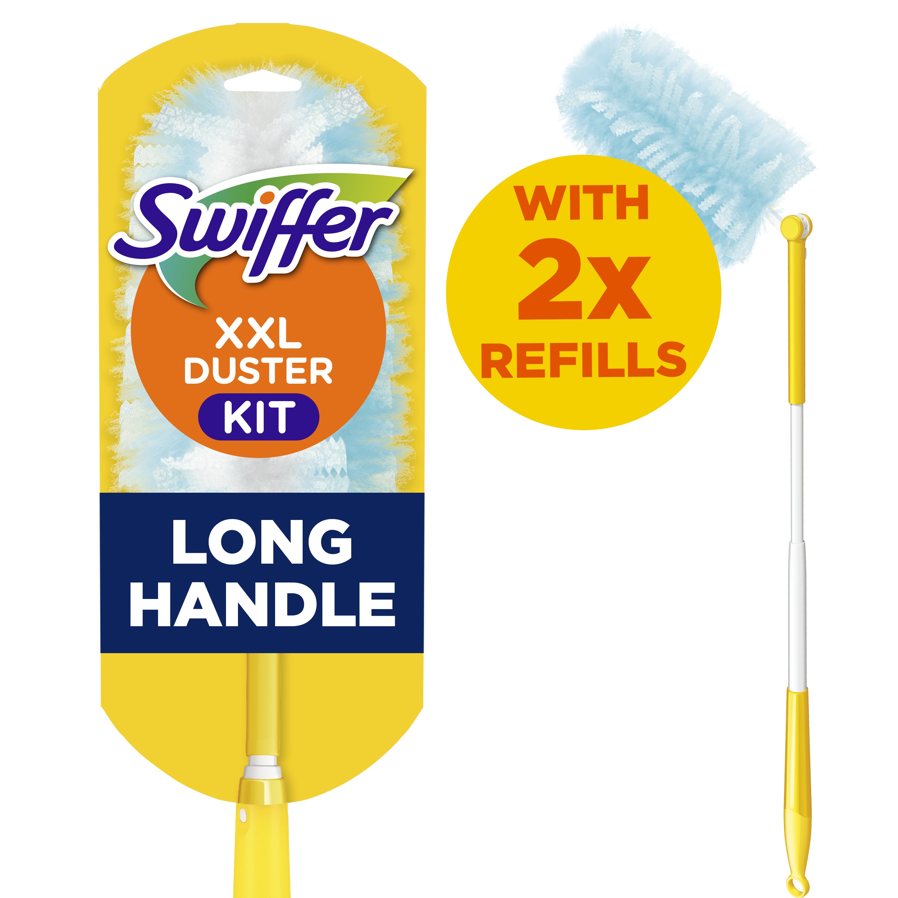 SWIFFER XXL Четка с дръжка за почистване на прах, 1 бр.
