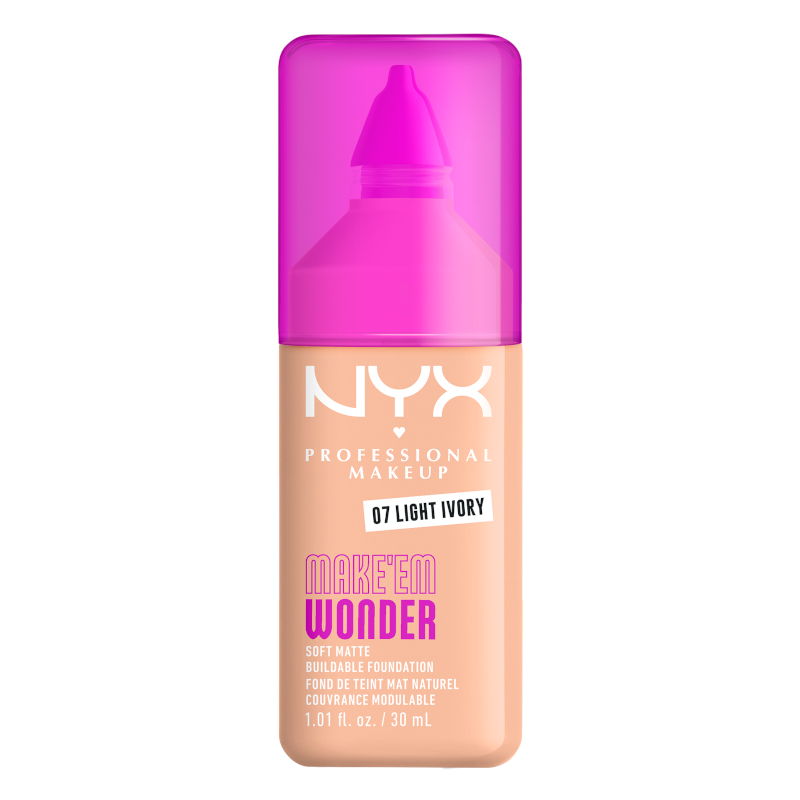 NYX PROFESSIONAL MAKEUP MAKE 'EM WONDER VANILLA Фон дьо тен 08