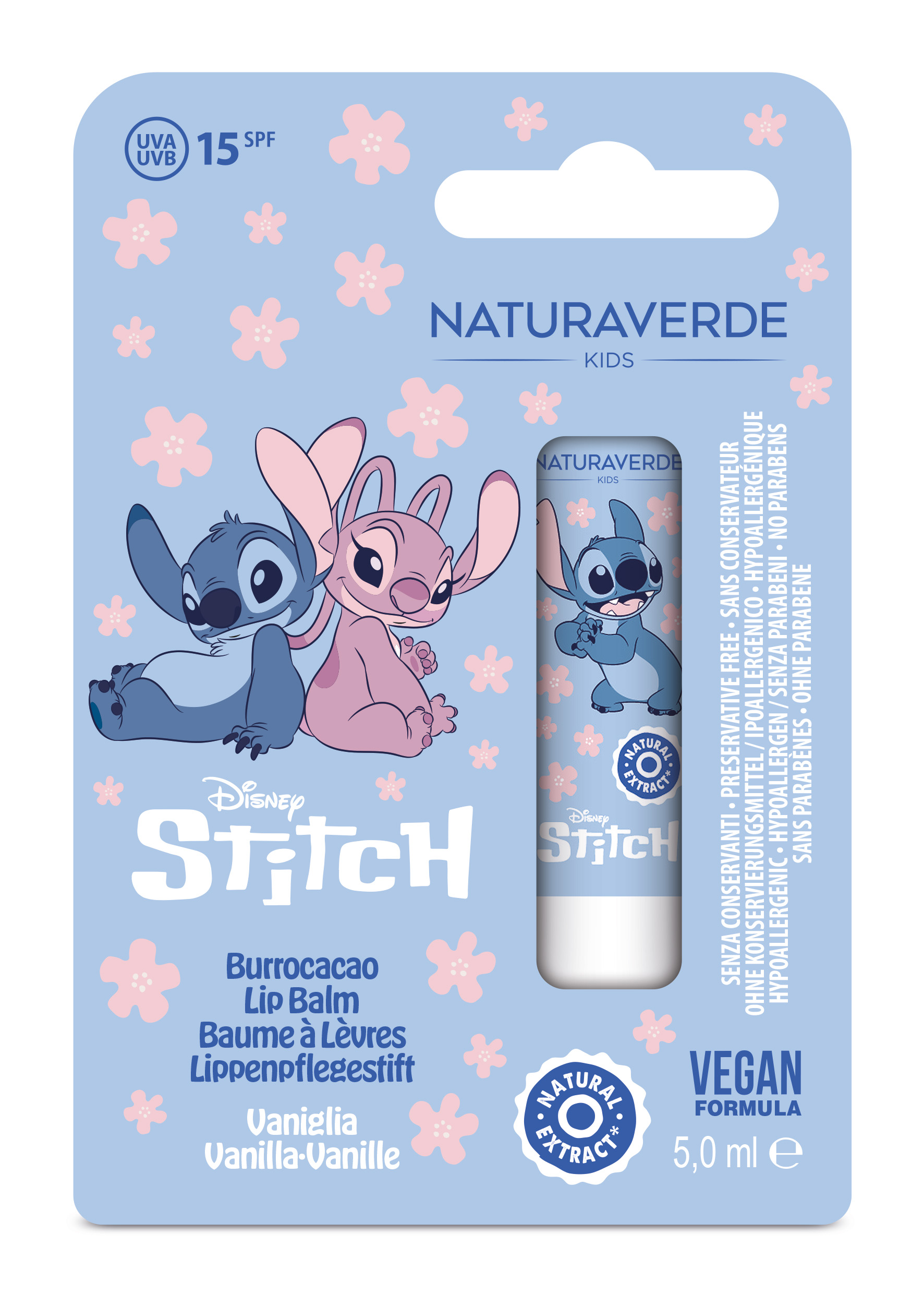 DISNEY STITCH Балсам за устни SPF 15, 5,7 мл.