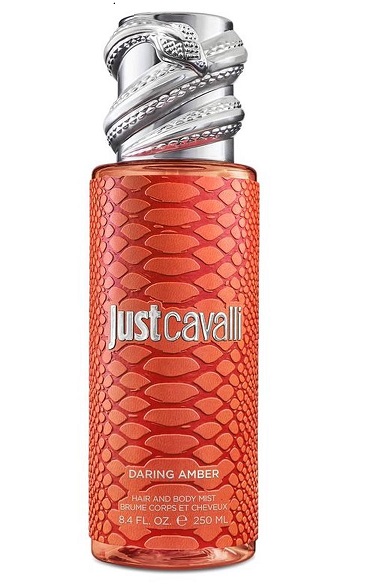 ROBERTO CAVALLI JUST CAVALLI DARING AMBER Парфюмен мист за коса и тяло, 250 мл