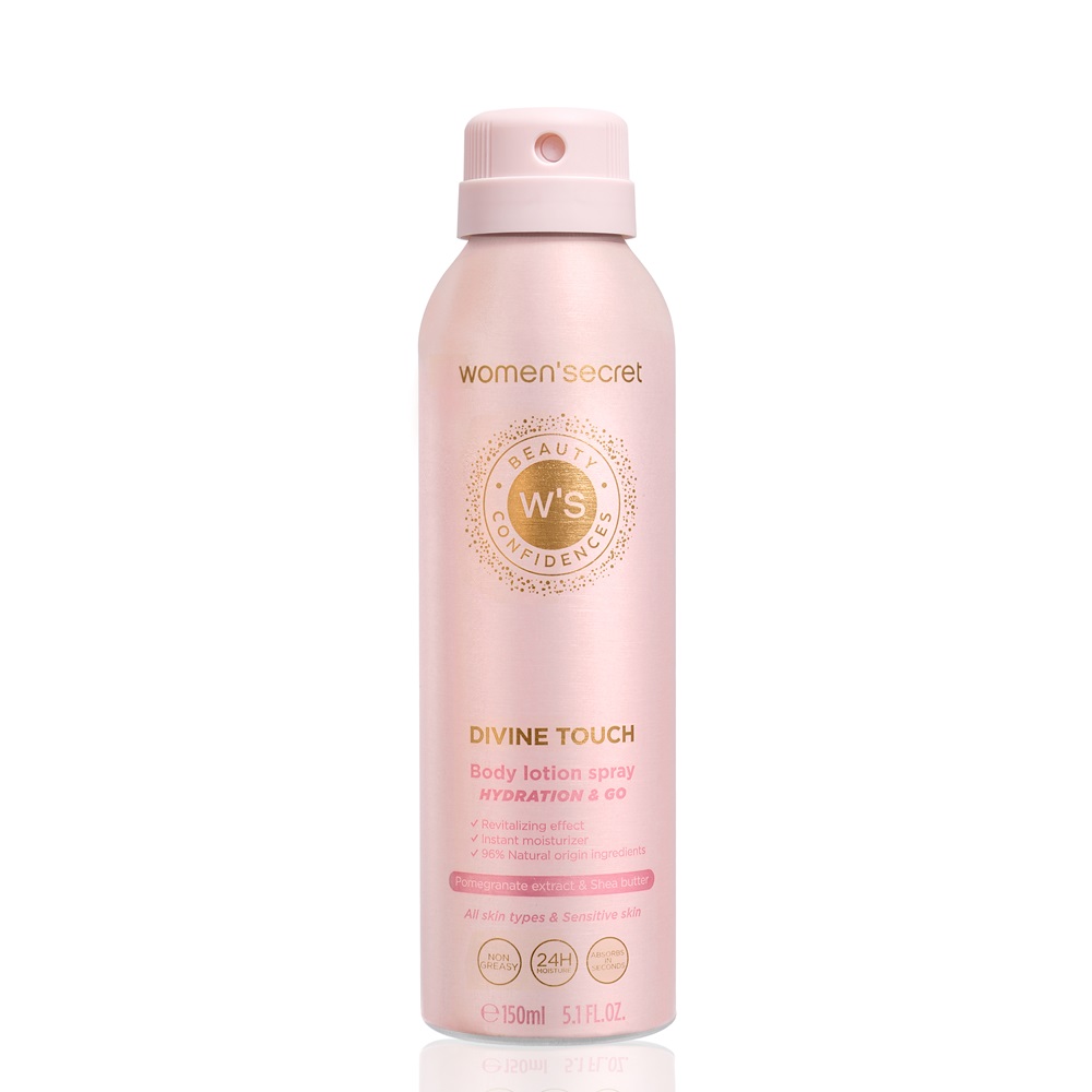 WOMEN SECRET BEAUTY CONFIDENCES DIVINE TOUCH Спрей лосион за тяло, 150 мл
