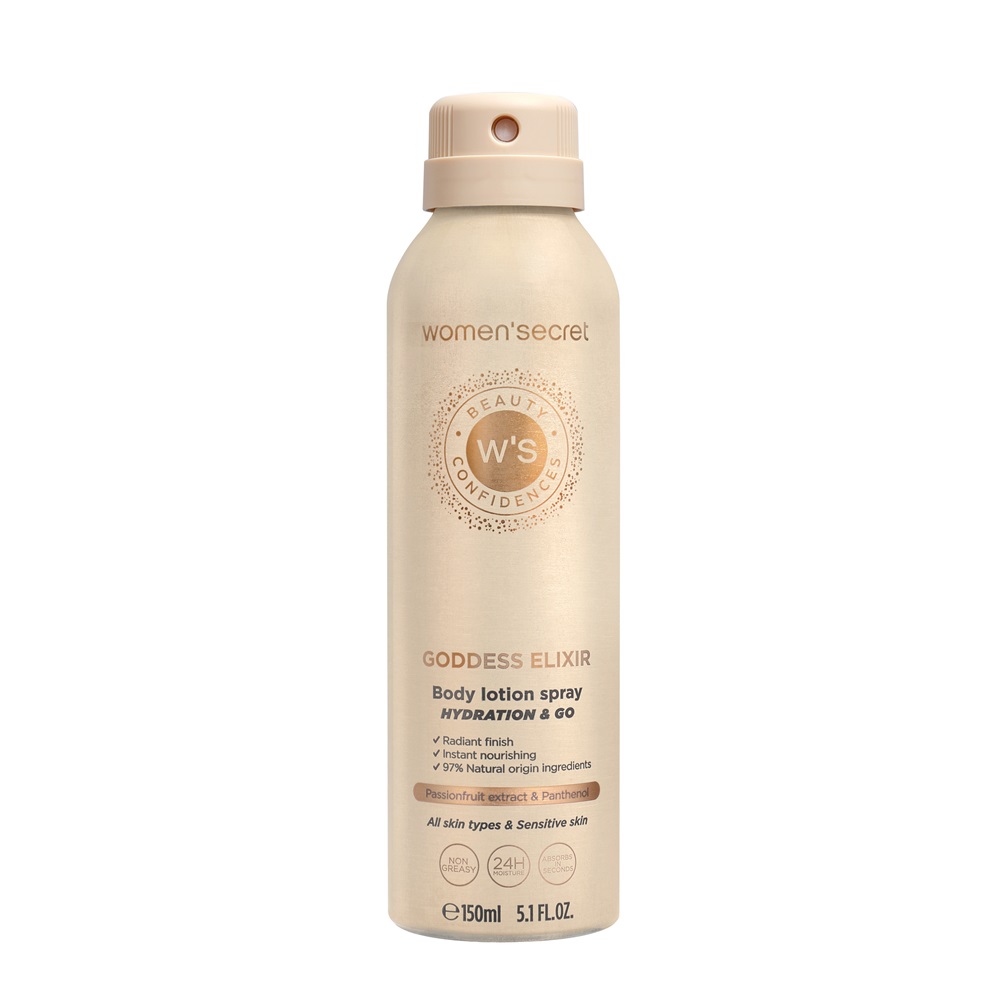 WOMEN SECRET BEAUTY CONFIDENCES GODDESS ELIXIR Спрей лосион за тяло, 150 мл