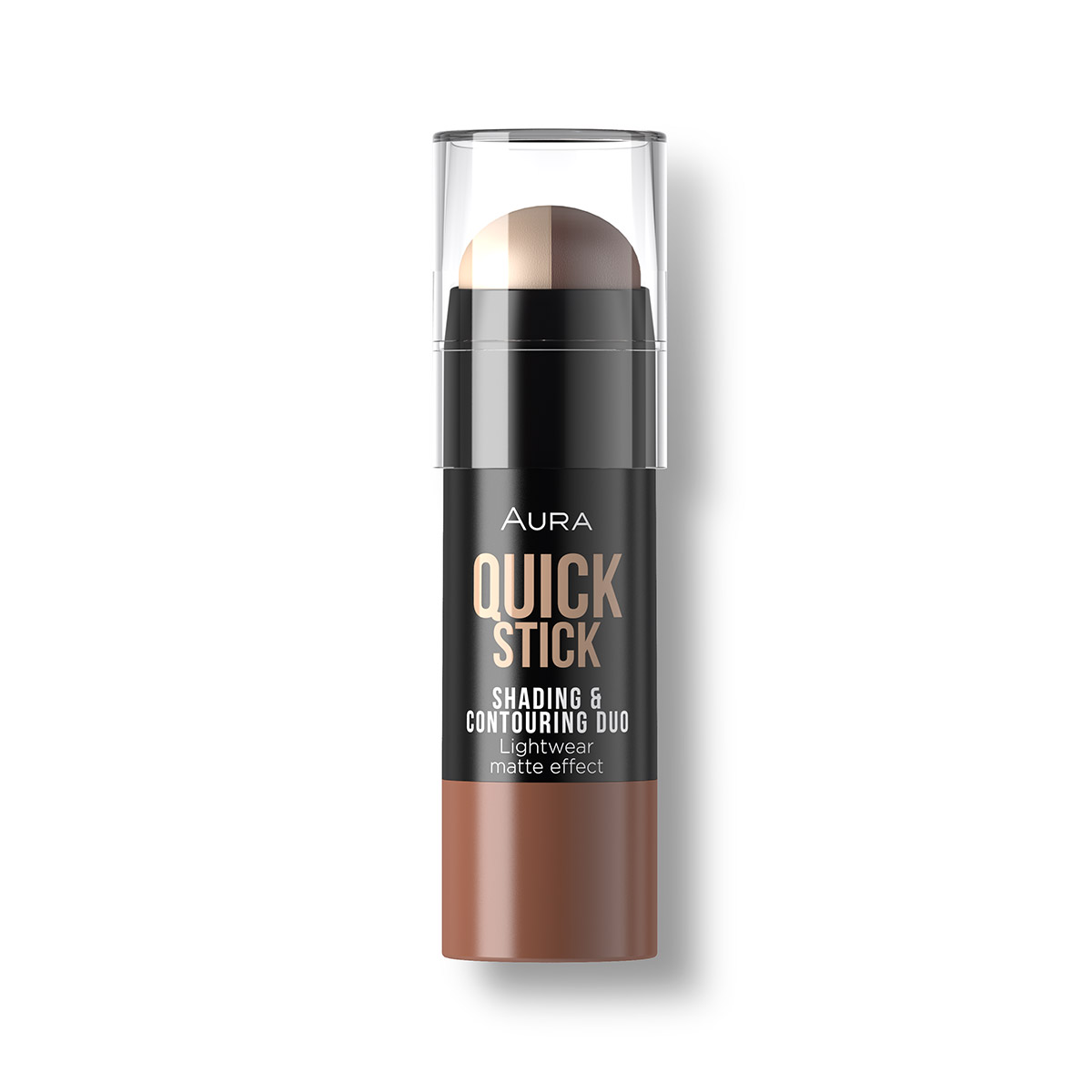 AURA QUICK STICK Двоен контуриращ стик 02 MEDIUM