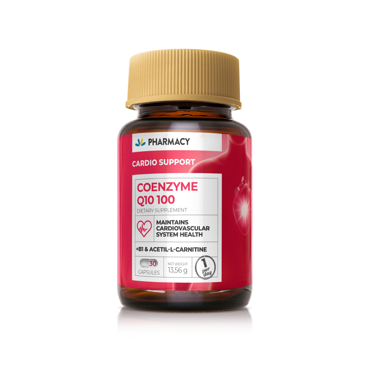 PHARMACY КОЕНЗИМ Q10 100 30 Капсули