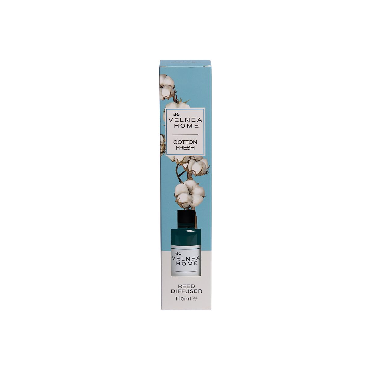 VELNEA HOME COTTON FRESH Ароматизатор ратанови пръчици, 110мл.