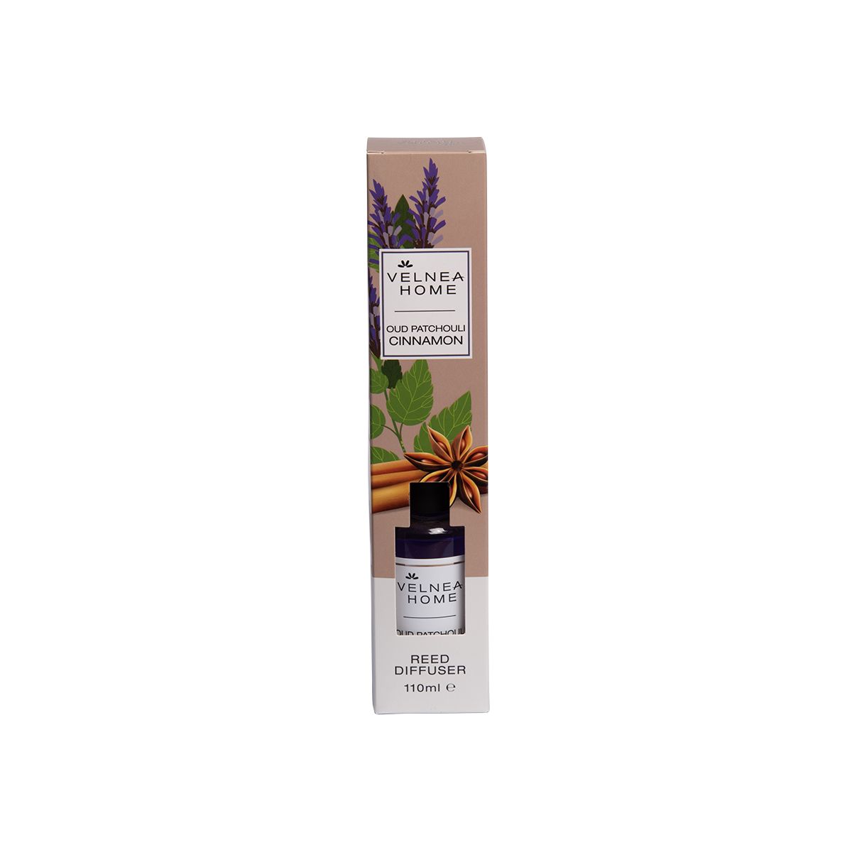 VELNEA HOME PATCHOULI CINNAMON Ароматизатор ратанови пръчици, 110мл.