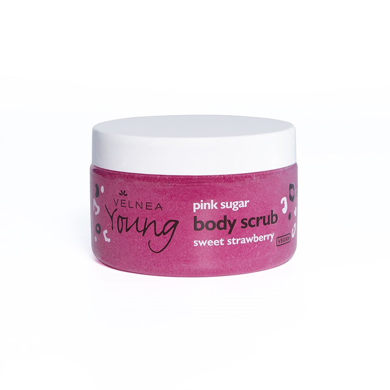 VELNEA YOUNG PINK SUGAR Скраб за тяло, 250мл.