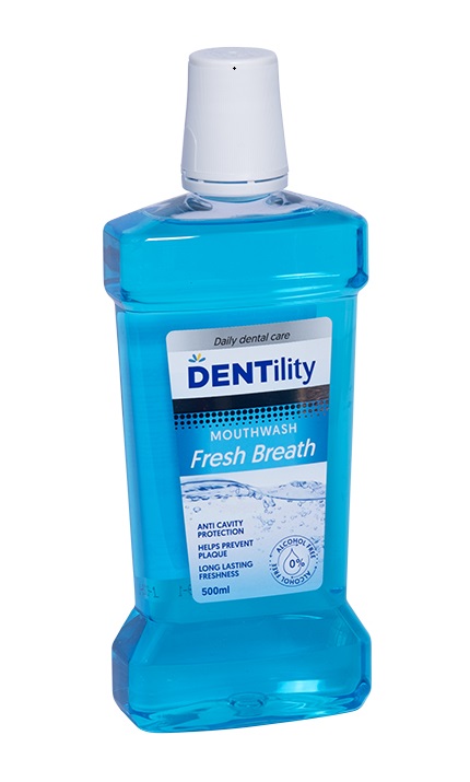 DENTILITY FRESH BREATH Вода за уста, 500мл.