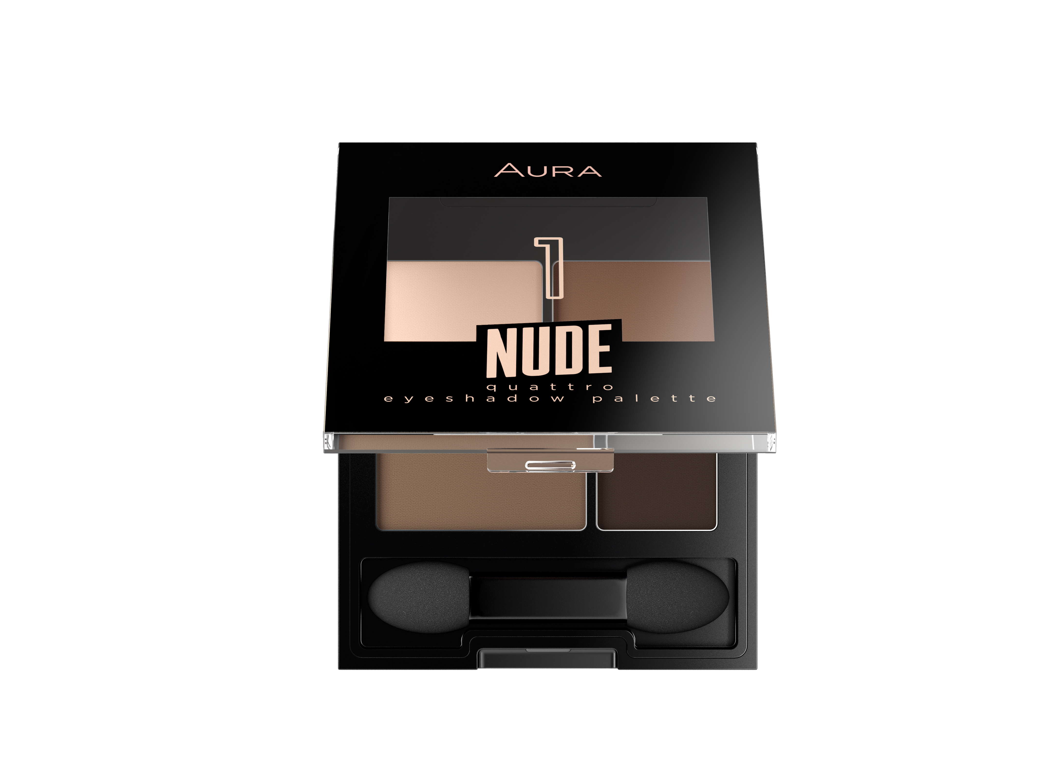 AURA EYESHASHDOW PALETE NUDE Палитра сенки за очи 01