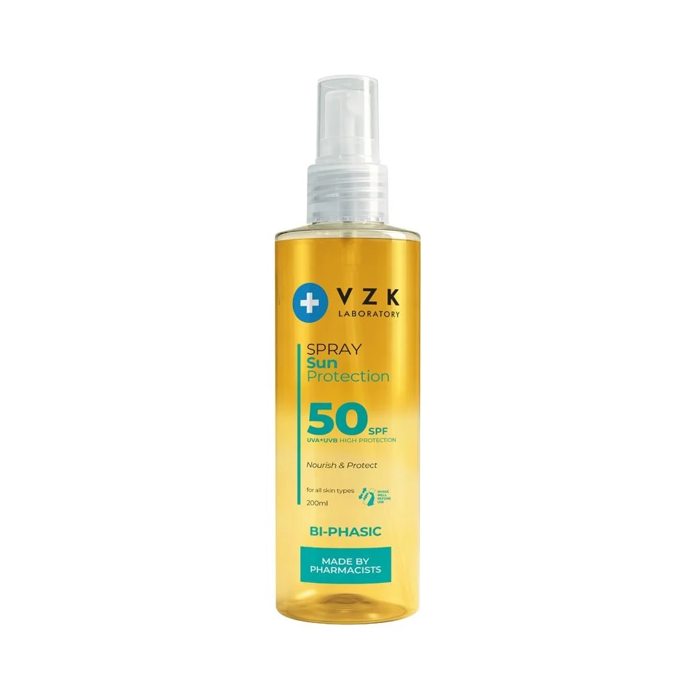 VZK SUN Слънцезащитен двуфазен спрей SPF50, 200мл.