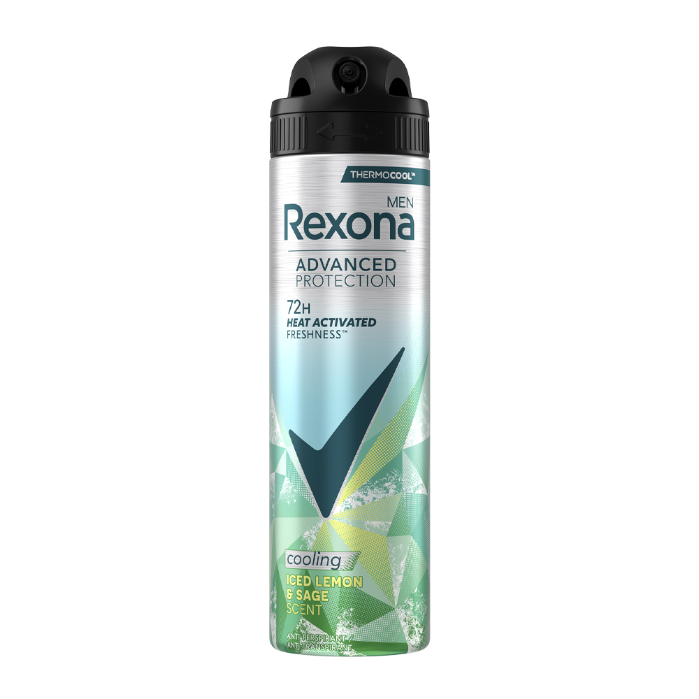 REXONA ADVANCED COOLING LEMON Мъжки део спрей, 150мл.
