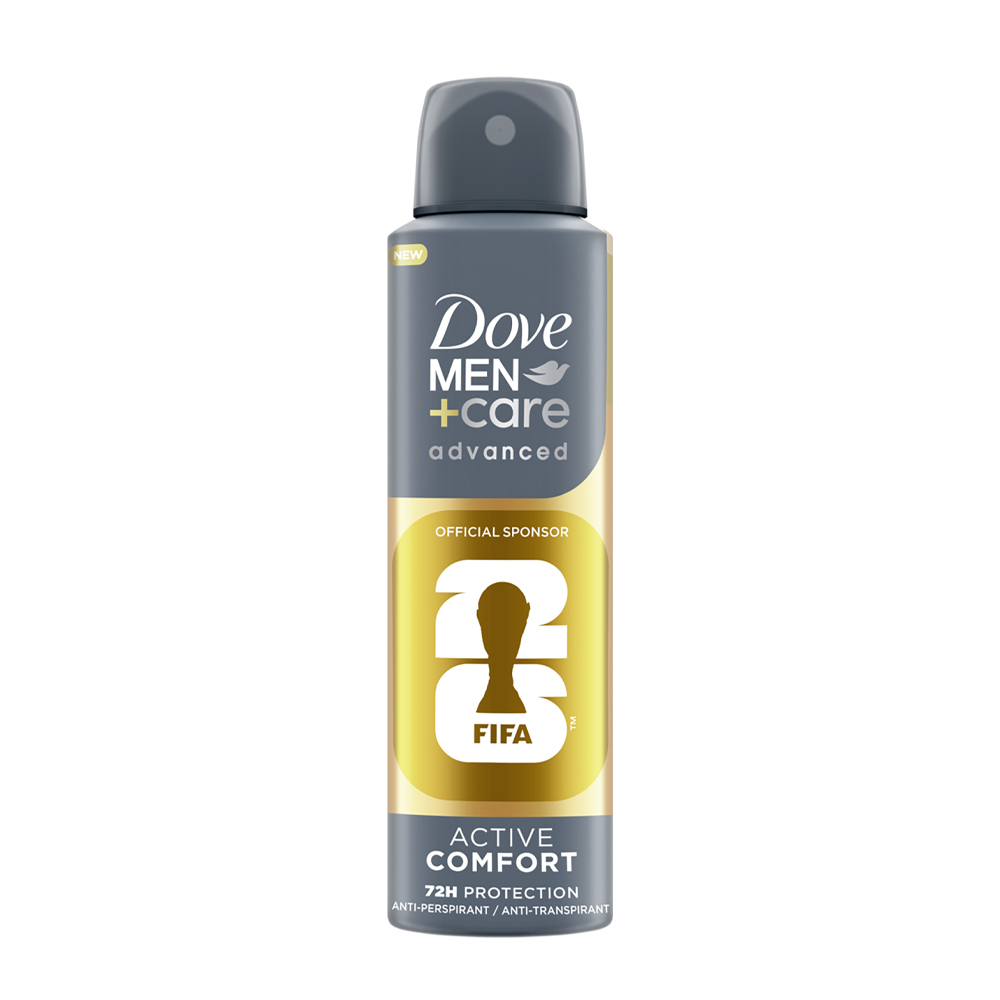 DOVE ADVANCED ACTIVE COMFORT Мъжки део спрей, 150мл.