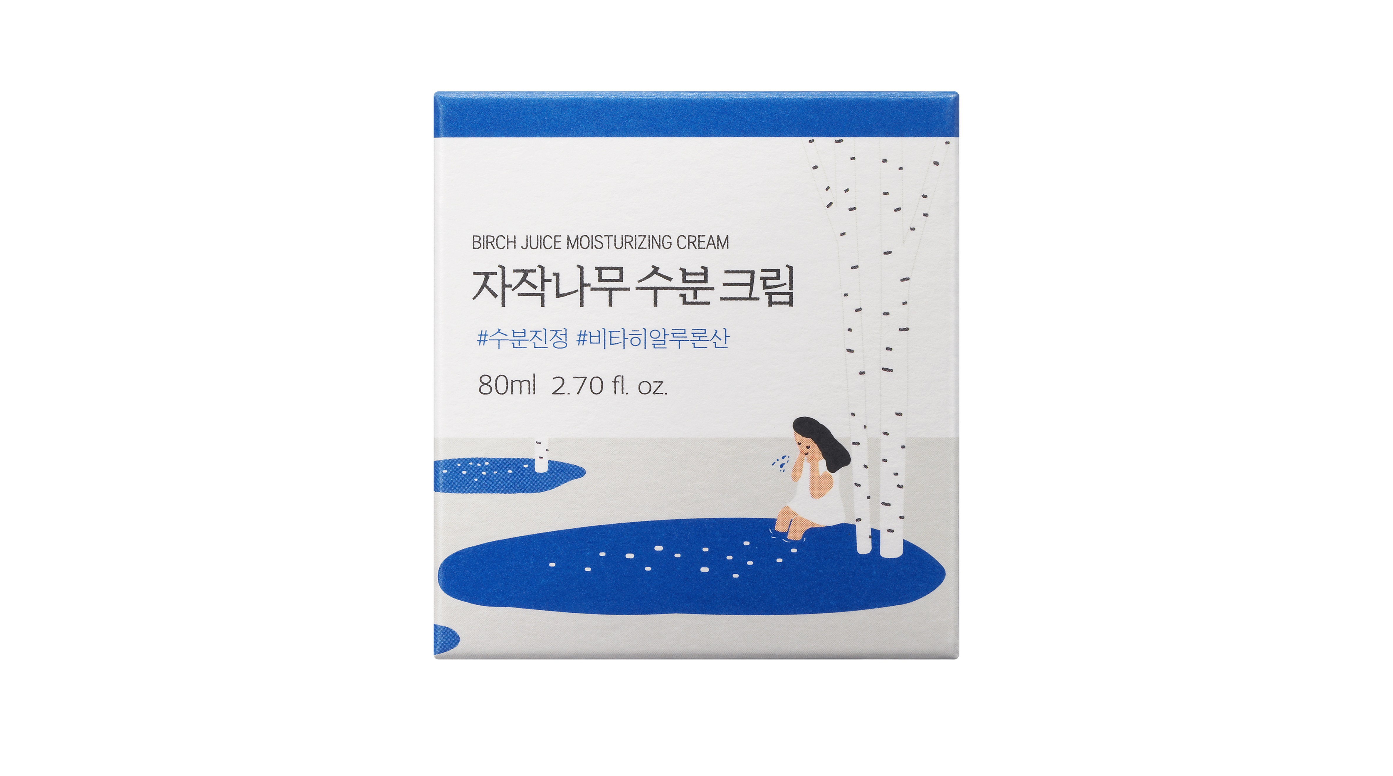 ROUND LAB BIRCH JUICE MOISTURIZING CREAM Хидратиращ крем за лице, 80мл. 