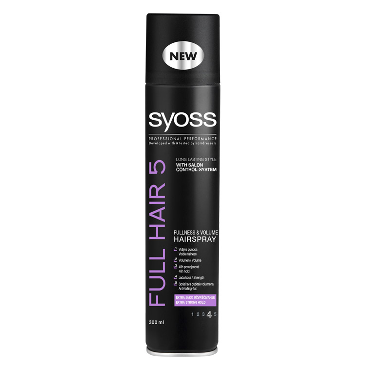 SYOSS FULL HAIR 5 Лак за коса, 300 мл.