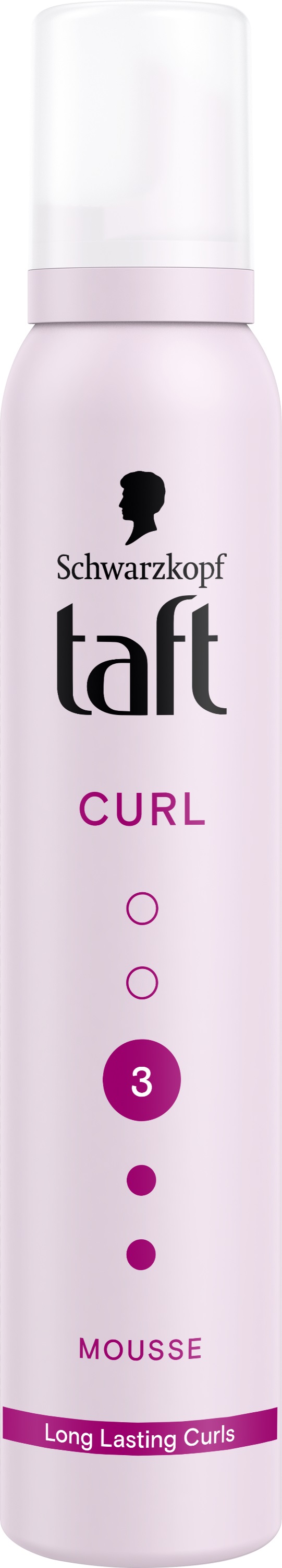 TAFT CURL НИВО 3 Пяна за коса, 200 мл.