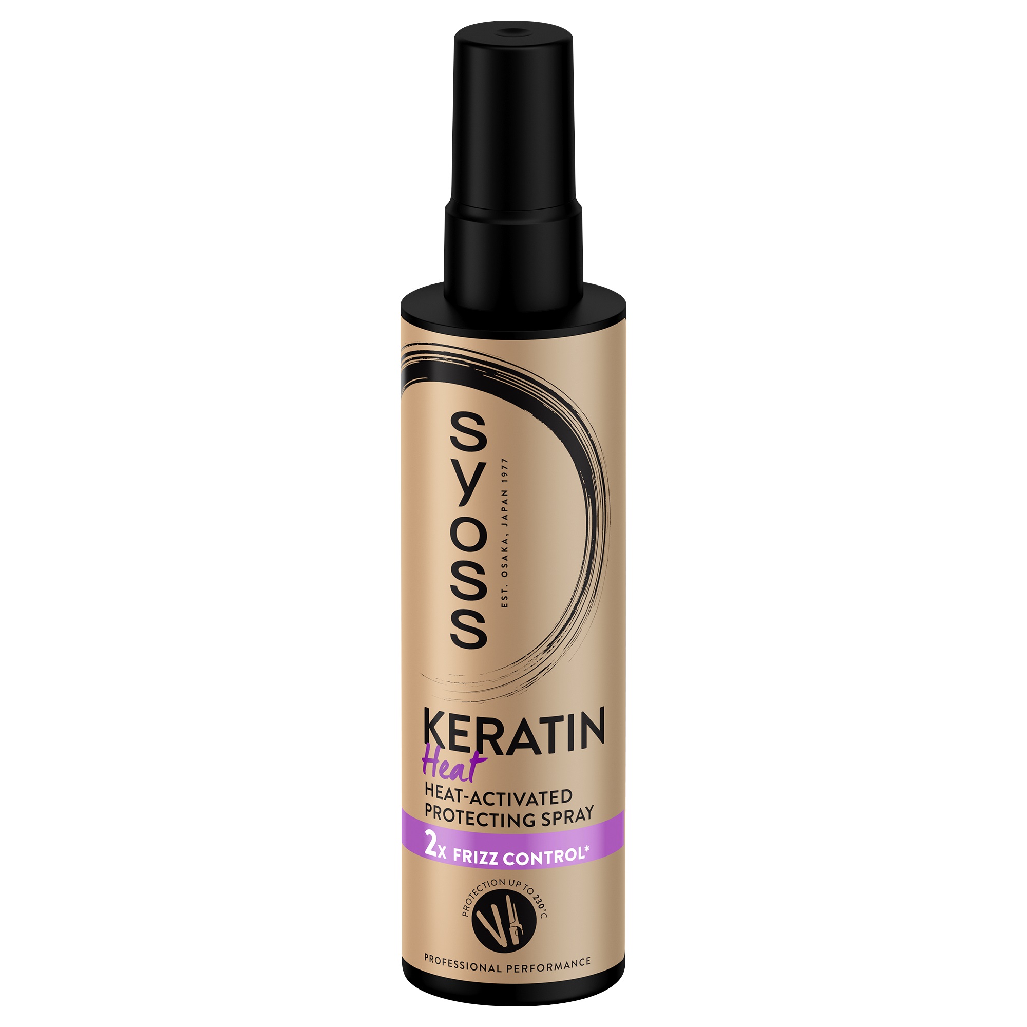 SYOSS KERATIN HEAТ 230°C Спрей за коса за топлинна защита, 200 мл.
