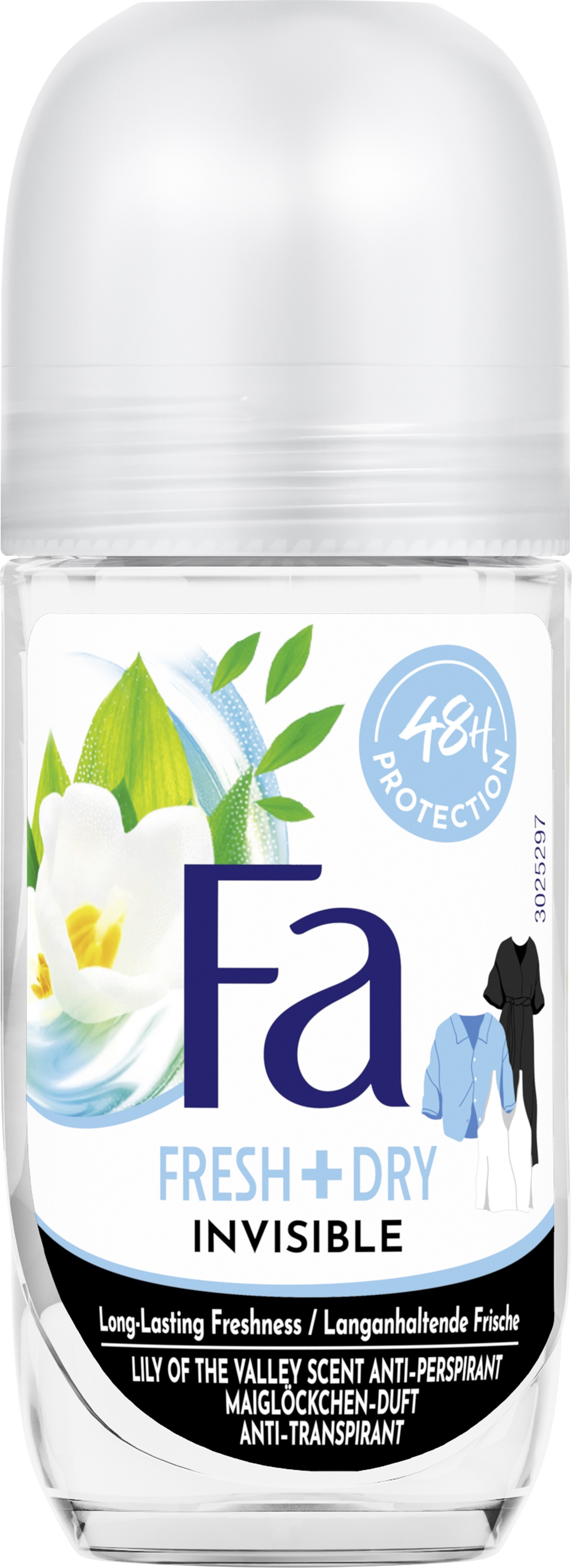 FA INVISIBLE FRESH Дамски рол он,50 мл.
