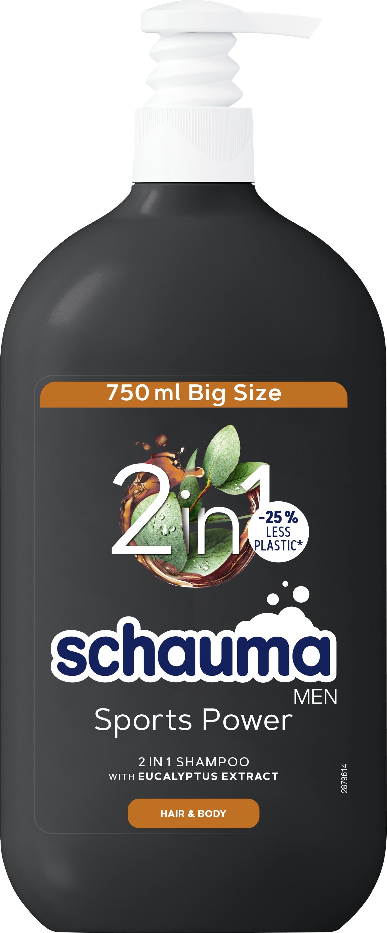 SCHAUMA MEN SPORTS POWER Шампоан за коса, 750 мл.