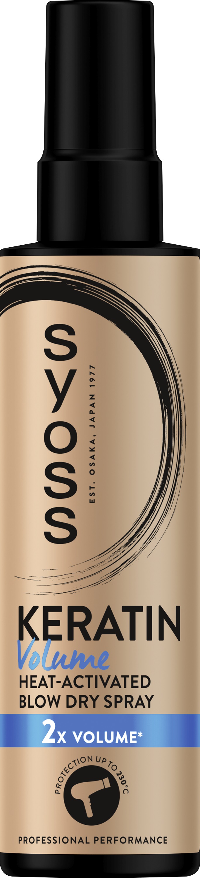 SYOSS Спрей за топлинна защита обем, 200мл