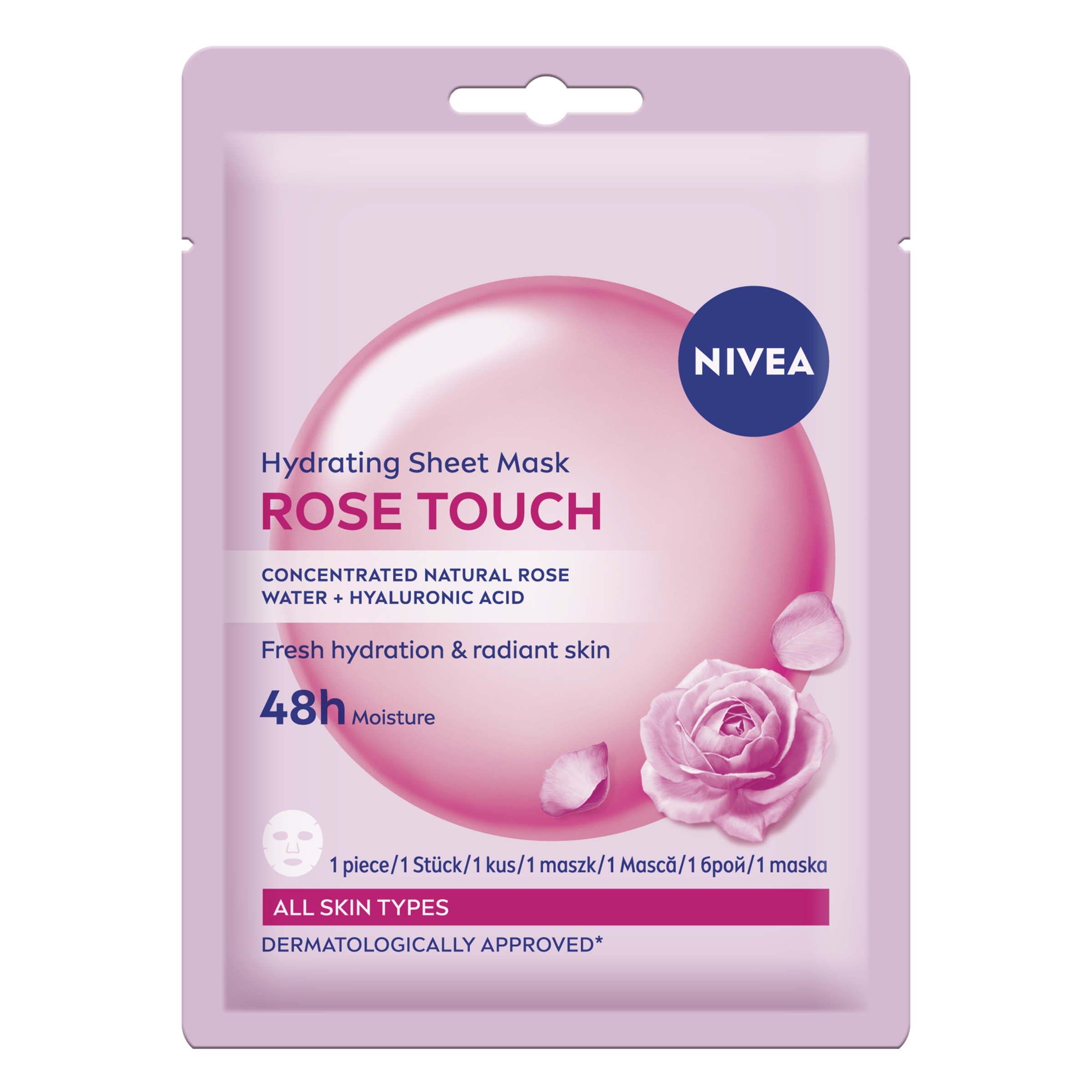 NIVEA Rose Water Лист маска
