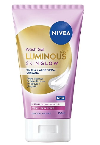 NIVEA LUMINOUS SKIN GLOW Измивен гел за лице, 150мл.