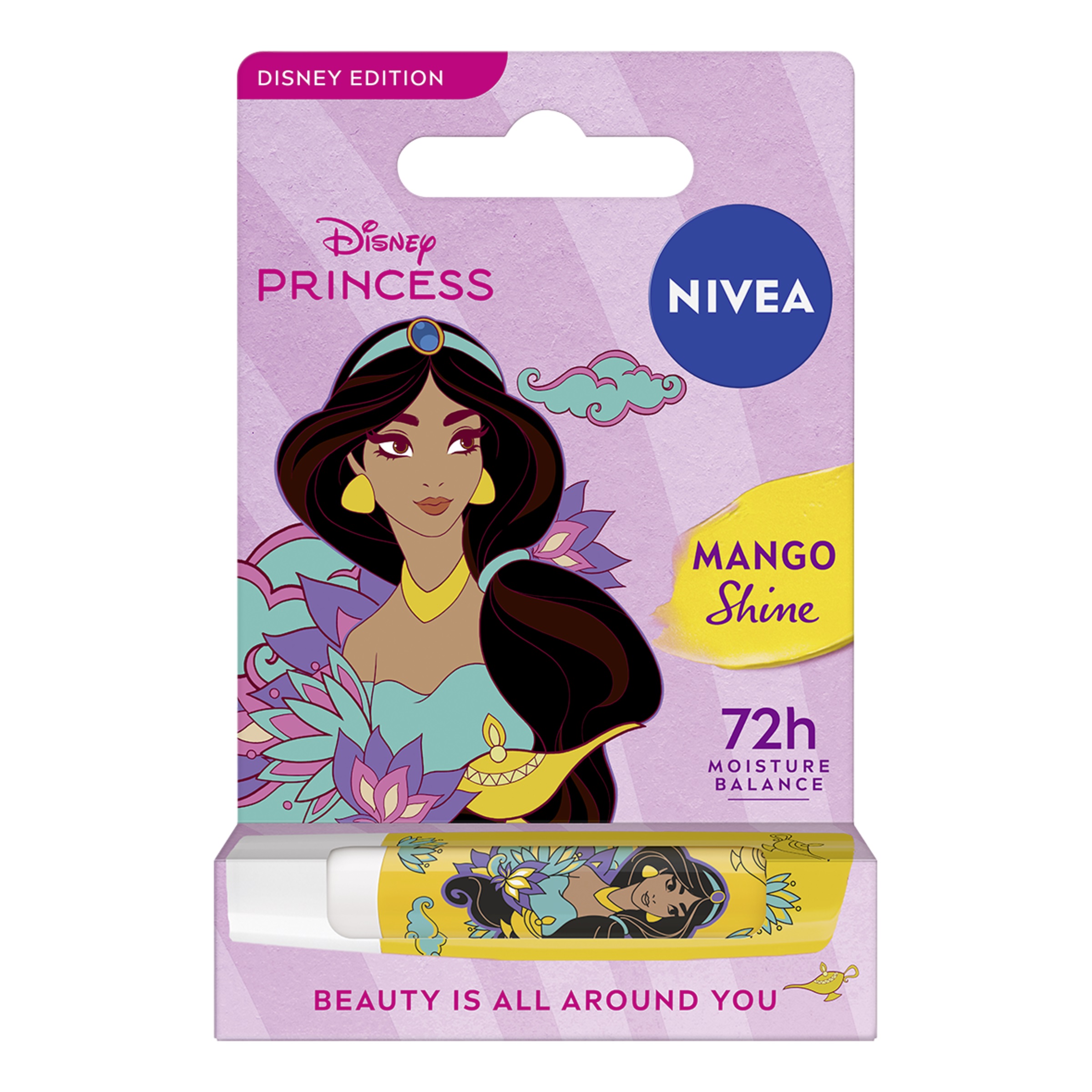 NIVEA DISNEY JASMIN Балсам за устни, 4,8 г.