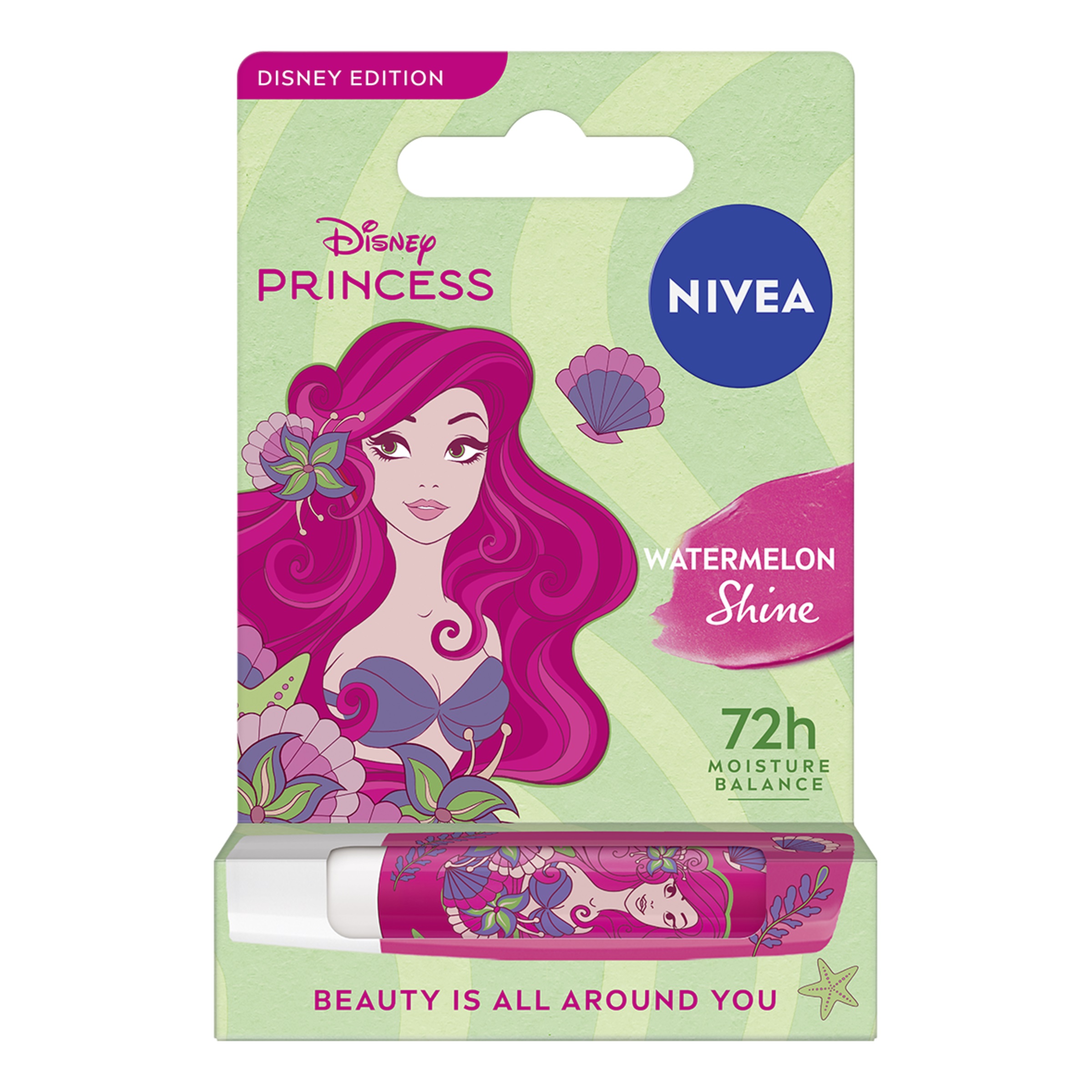 NIVEA DISNEY ARIEL Балсам за устни, 4,8 г.