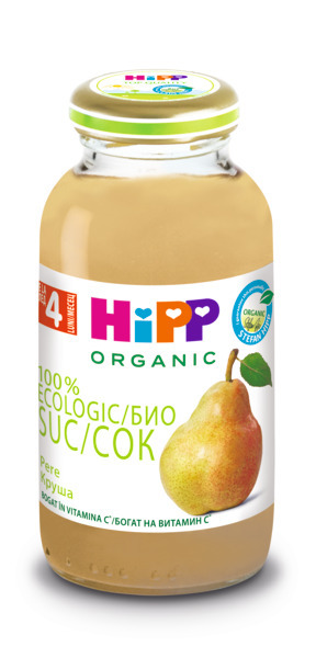 HIPP BIO Сок от Круши 4+ месеца, 200 мл 